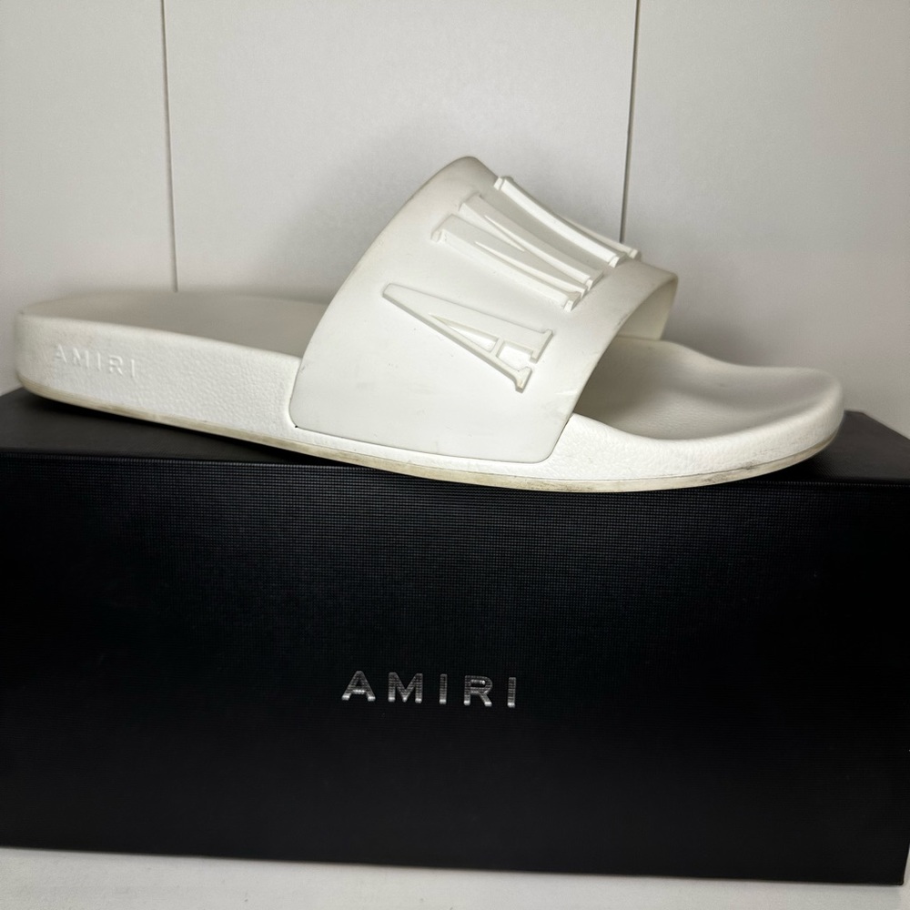 AMIRI POOL SLIDES MENS